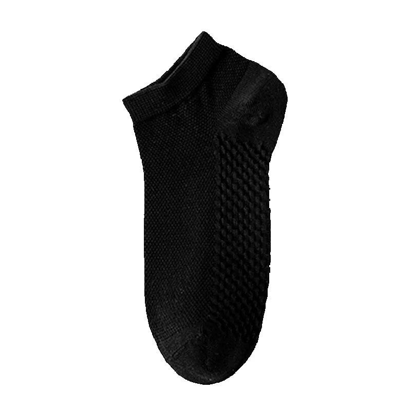 Atmungsaktive Herren Booties Aus Baumwolle Mit Massage-sohle_voghion.com