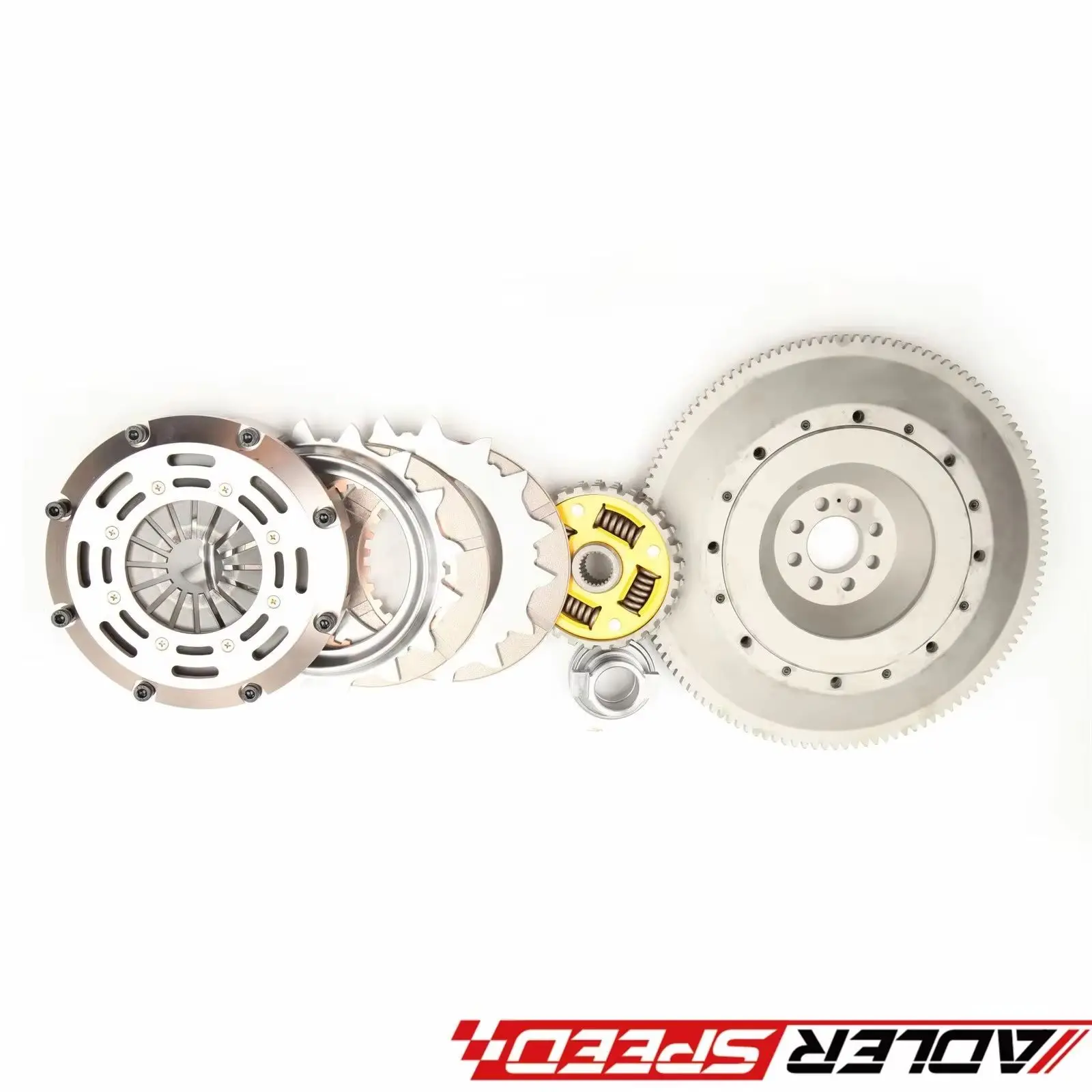 ADLERSPEED 레이스/스트리트 트윈 디스크 클러치 키트 닛산 350Z 인피니티 G35 VQ35DE용