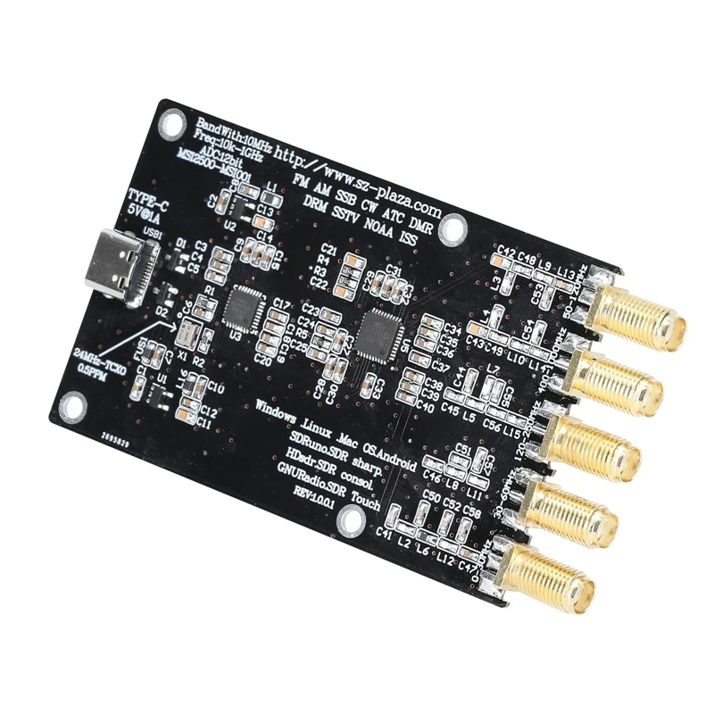 RSP1 Msi2500 Msi001 ܼȭ  SDR ű 10KHz-1GHz Ƹ߾   Moudle ȸ DIY  ׼