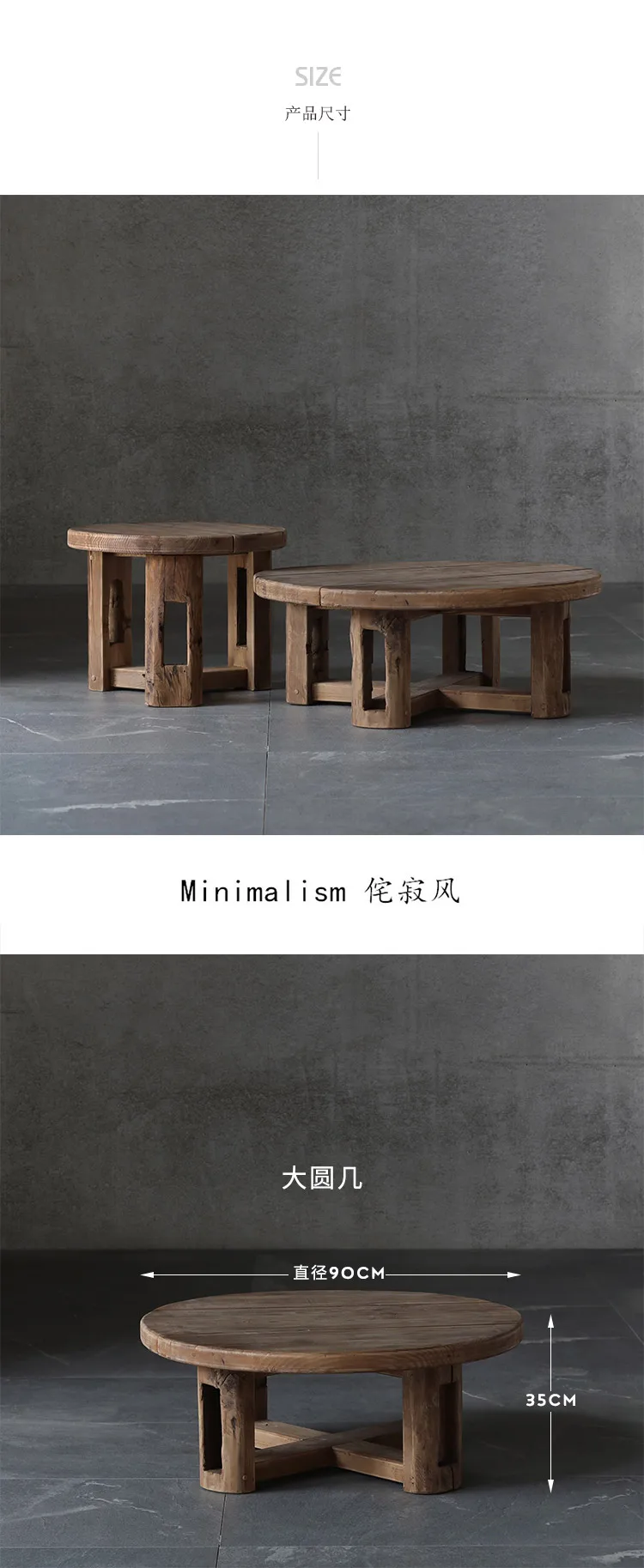 Modern Luxury Coffee Table Industrial Aesthetic Cheap Unique Moving Coffee Table Writing Center Wood Mesa Auxiliar Furniture