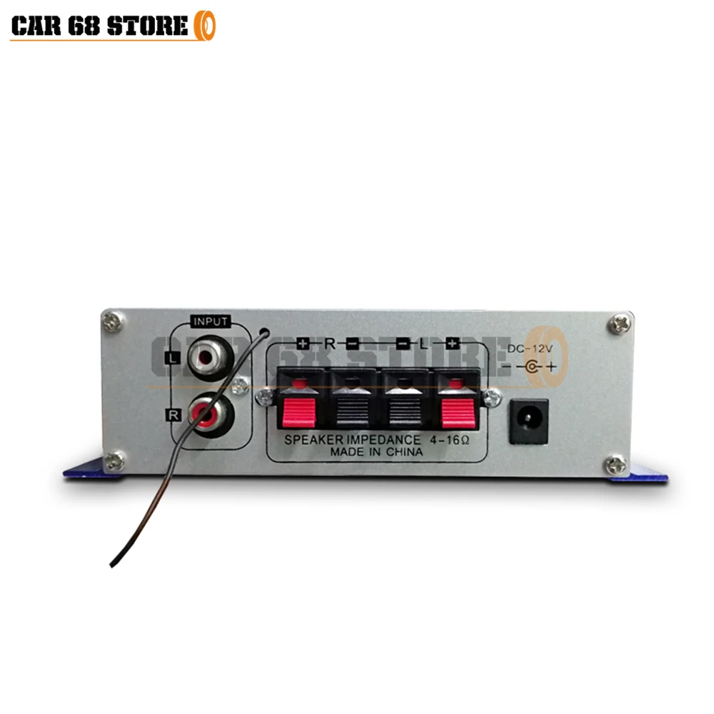 400W DC12V BT Amplificador HiFi Car Stereo Music Receiver FM MP3