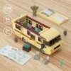 MOC Breaking Bad Cooking Lab RV Car Pinkman Edacational Building Blocks Set Walter White Vehicle Toy For Children Birthday Gift 4