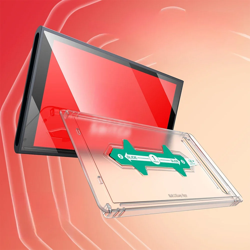 For Nintendo for Switch 2 Tempered Glass Screen Protector Films Anti-Scratch Screen Tempered Film Tempered Glass Protective Film