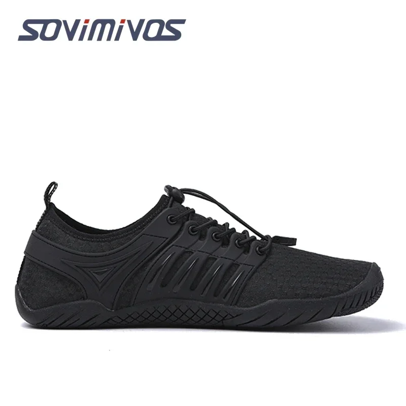 Men's Cross-Trainer Barefoot & Minimalist Shoe Wide Toe Box Women Upstream Swimming Shoes Beach Slippers escarpines playa