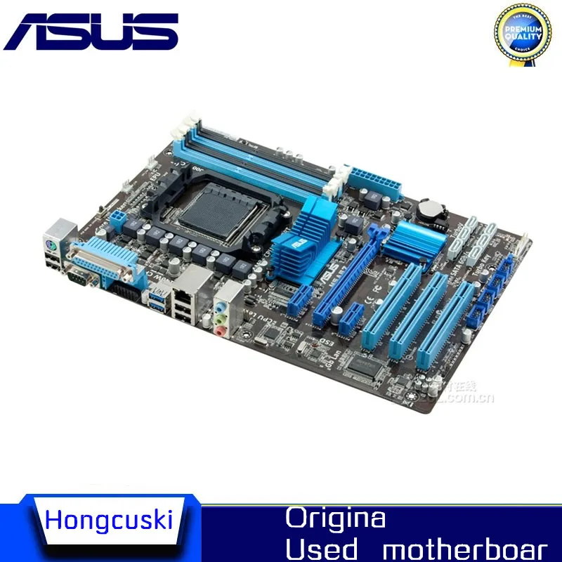 

Материнская плата для настольного компьютера Asus M5A87, розетка 870, разъем AM3 AM3 + DDR3, оригинальная б/у материнская плата