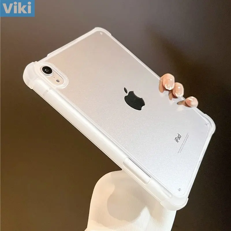

Чехол-подставка для iPad Pro 11 12,9 9,7, прозрачная воздушная сумка, матовый чехол для iPad Air 4 5 3 7 8 9 Mini 6 4 5 10 поколения