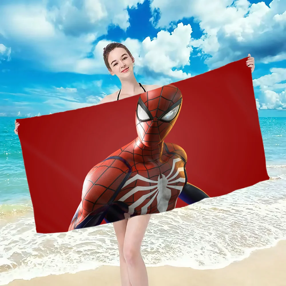 Cool S-SpiderManS Towel towel pattern beach towel, quick drying and absorbent, The fabric is made of cotton and does not fade 4