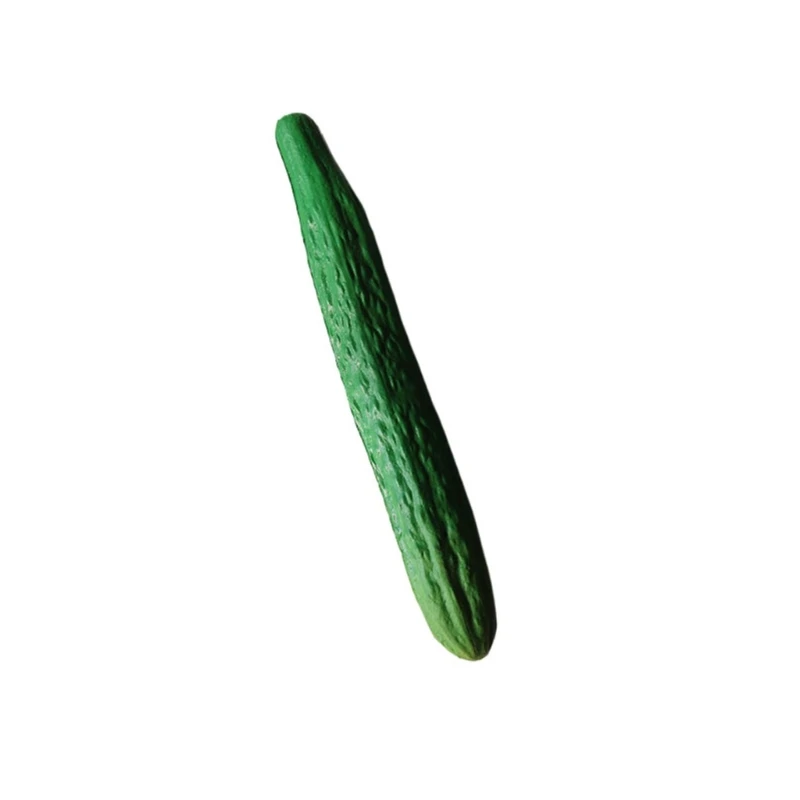 Realistische Simulationsgemüse-Ornamente, weiche und sichere künstliche künstliche Aubergine-Gurken-Ornament-Repliken für die Präsentation – Detail 12