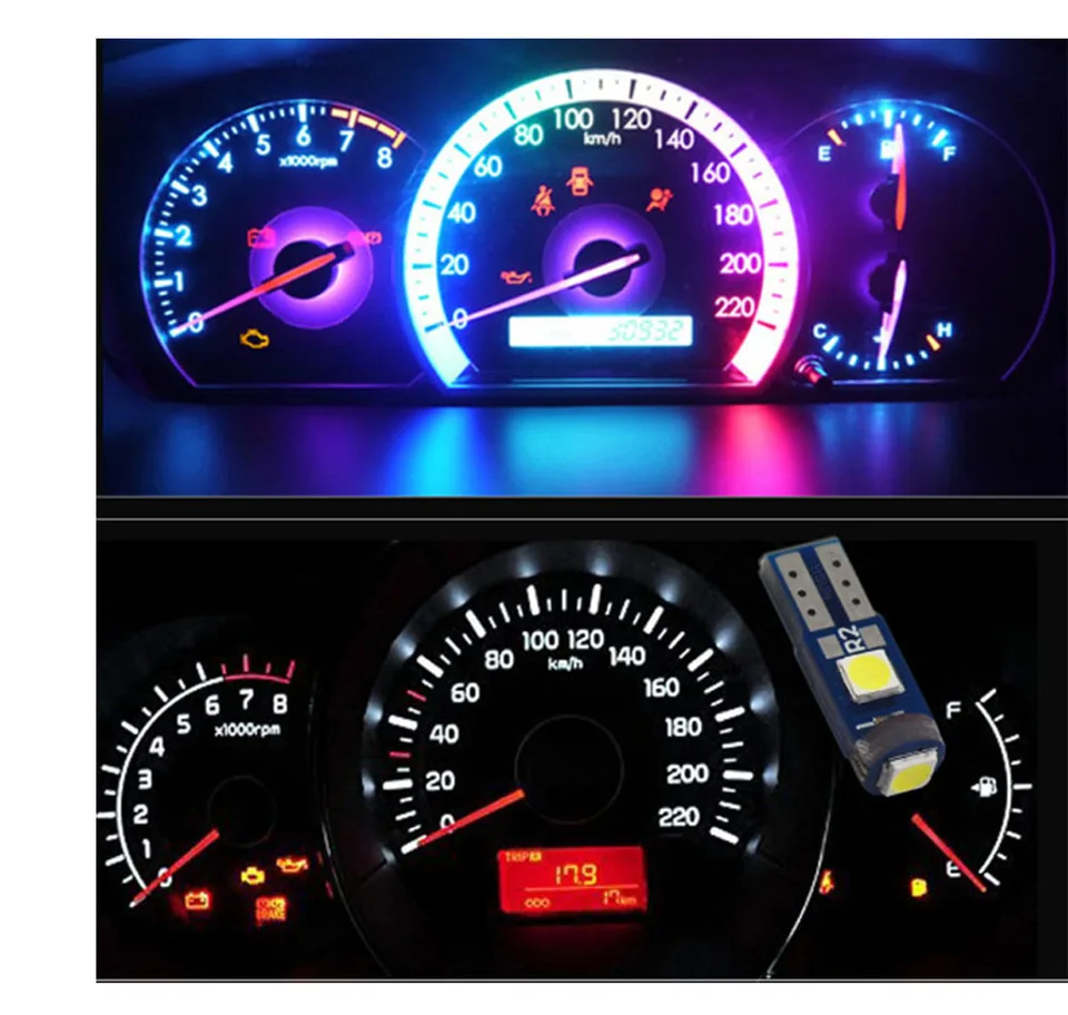 WHITE LED Instrument Cluster Bulb Replacement Kit [FREE SHIPPING IN AUS - Foto 6