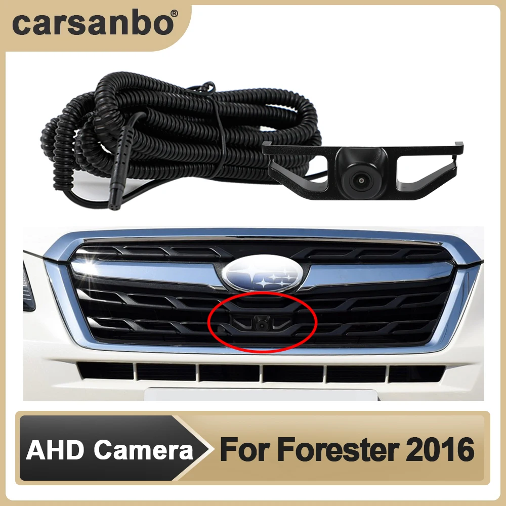 

HD Car Front View OEM Camera Night Vision Fisheye Wide Angle 150°Camera for Subaru 2016 Forester Parking Surveillance Camera