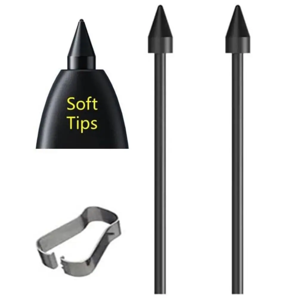 Tweezer Stylus Pencil Nibs - Silent Smooth Pen Tips Replacement