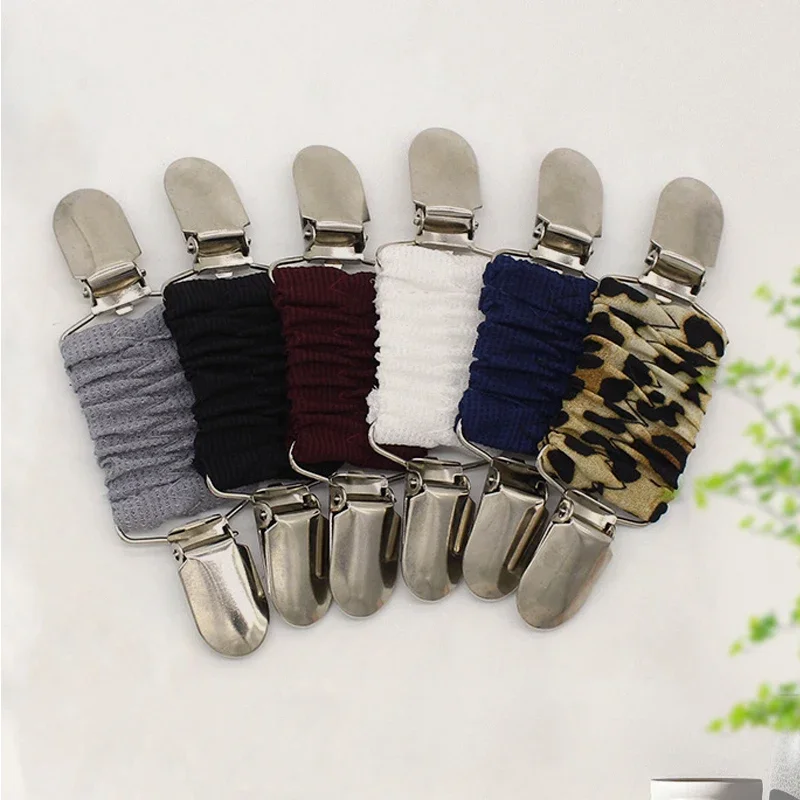 New Dress Women's Children's Back Strap Clip Set Elastic Clip Tightening Dress Open Collar Shirt