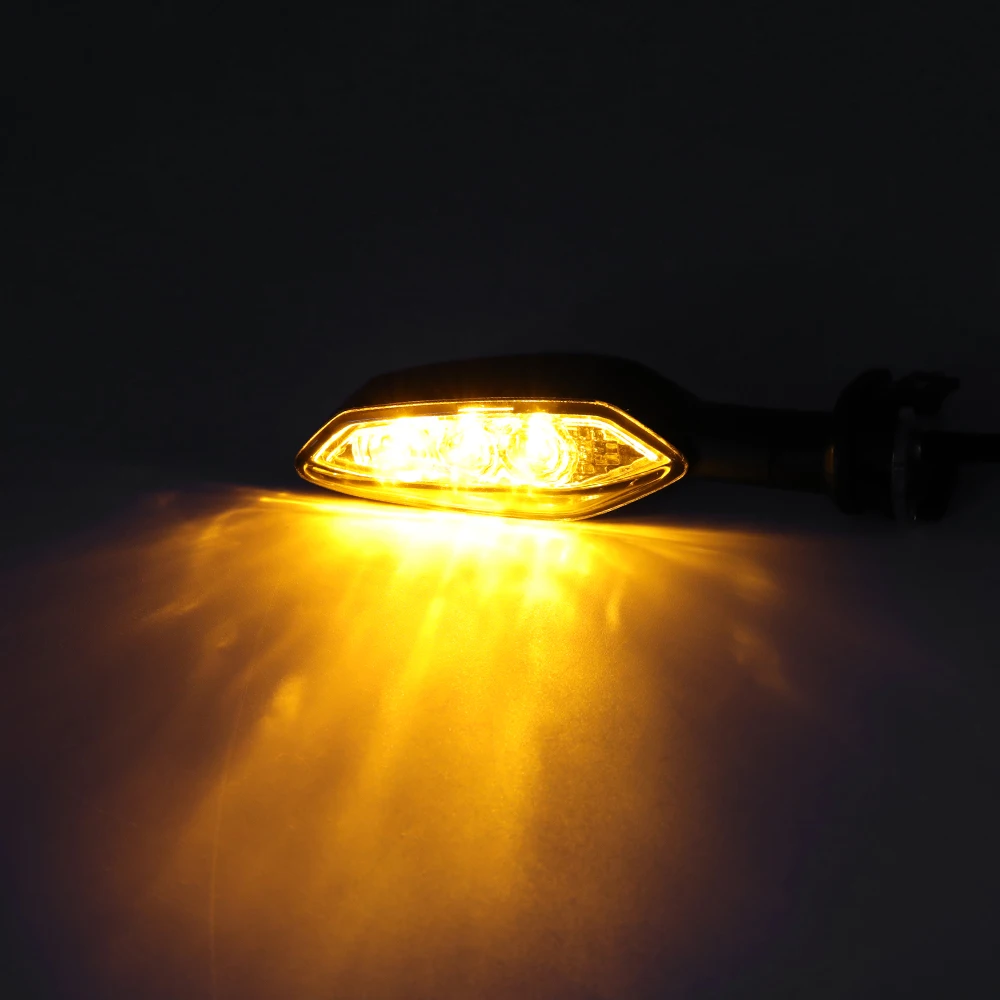 オールノット ウインカー 川崎Z650 Z1000Rのための2個の琥珀色のLED