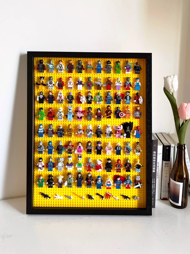 Building Blos Storage Display Box Toy Storage Organizer for Boys Birthday Gift Eonal Toys Superhero Action Figures