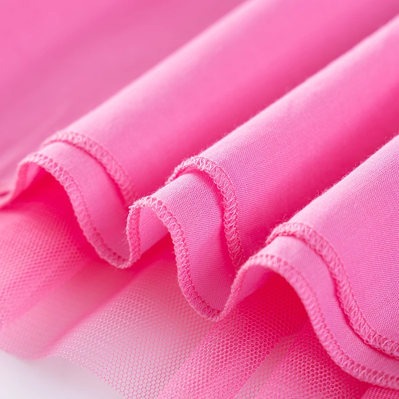 Kids Clothes 2025 New Summer Children's Clothing Cartoon Dresses Holiday Cotton Casual Vestidos Gifts