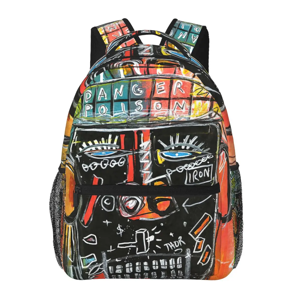 

Celebrity Painters, Art Graffiti Backpack for Girls Boys Travel RucksackBackpacks for Teenage school bag