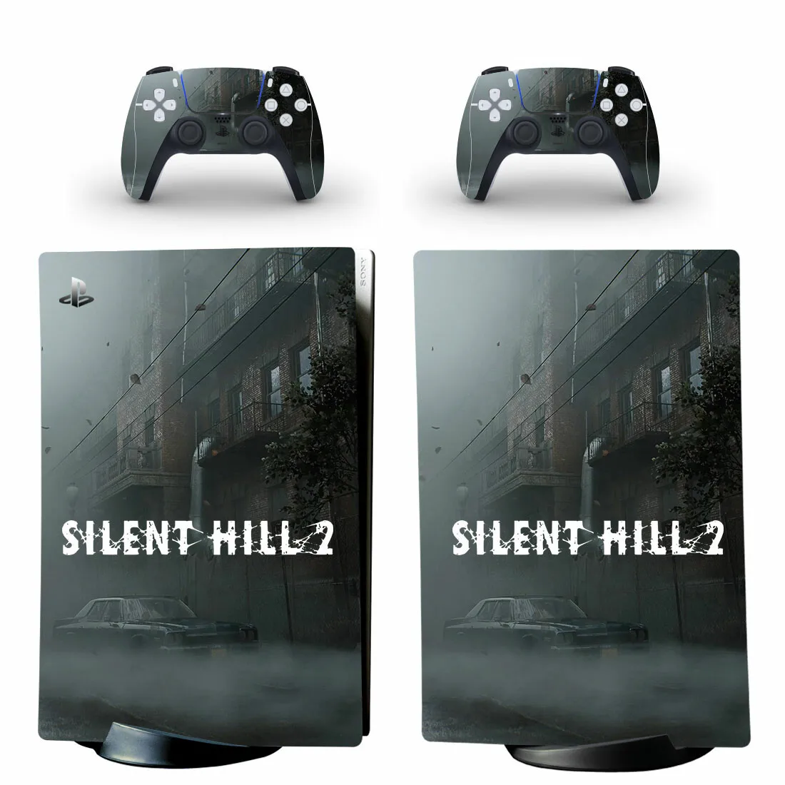 Silent Hill 2 PS5 Digital Skin Sticker Decal Cover for Console and