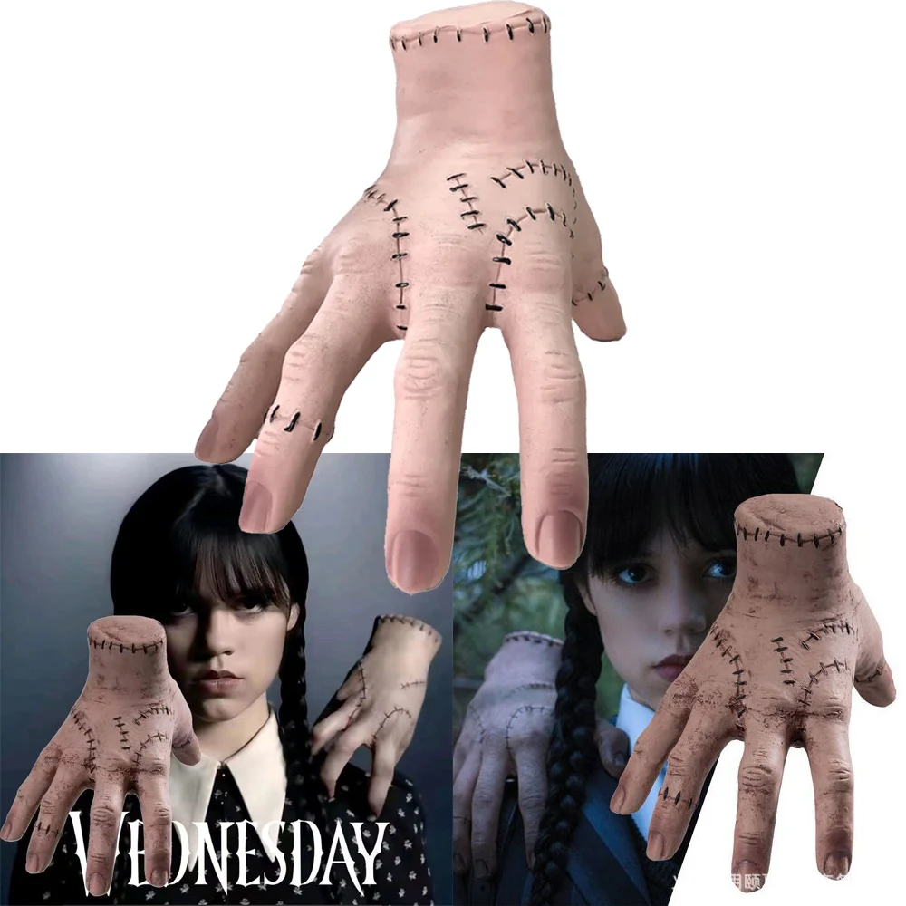 Wednesday Addams Family Decoration Thing Hand from Wednesday Addams,  Halloween Cosplay Hand 