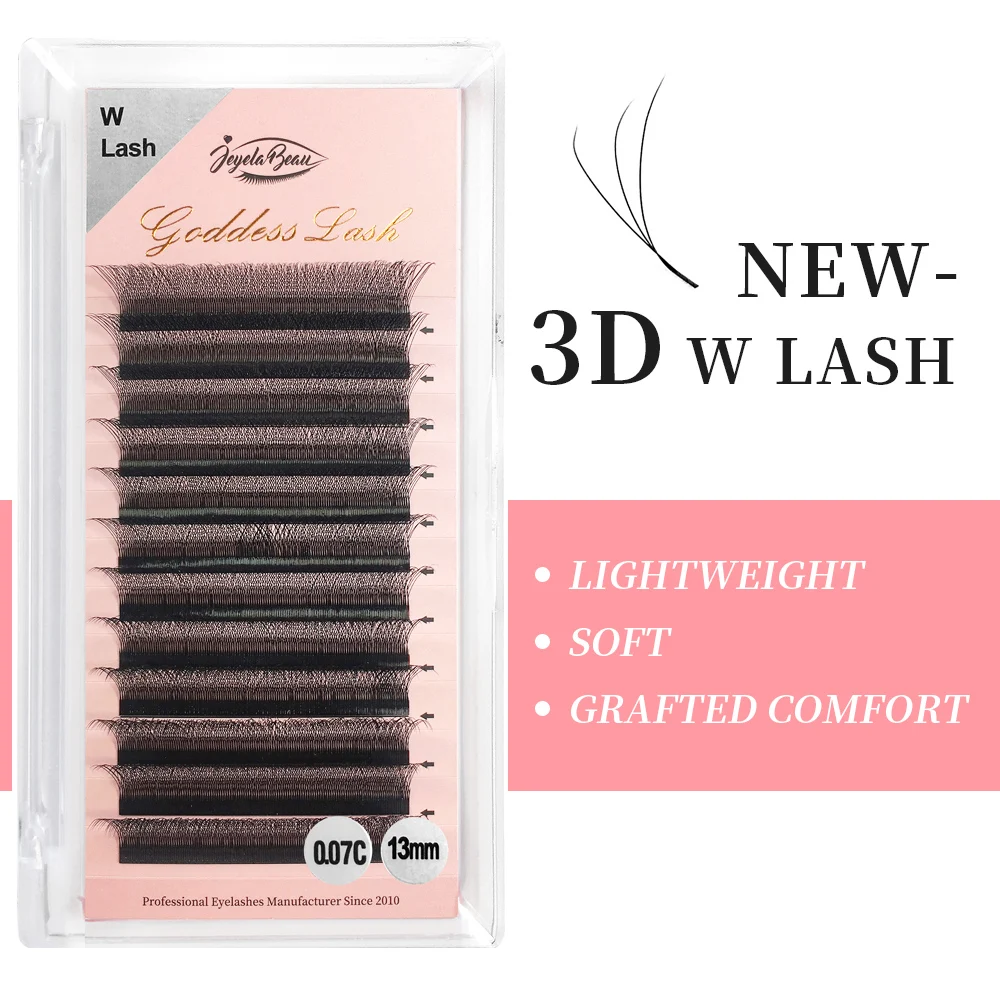 Goddess W Shape 3D Premade Volume Fans Mink Lash False Eyelash eyelash extensions fake eyelashes eyelash extension eyelash extension lashes false eyelashes