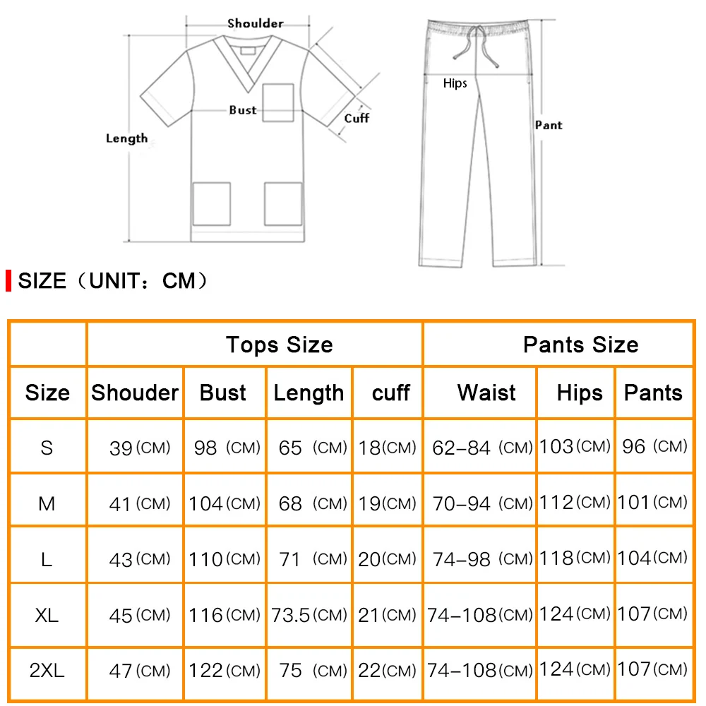 Scrubs Medical Uniforms Woman Breathable Beauty Manicurist Work Clothes Doctor Nurse Operating Room Surgical Uniform medical uniform