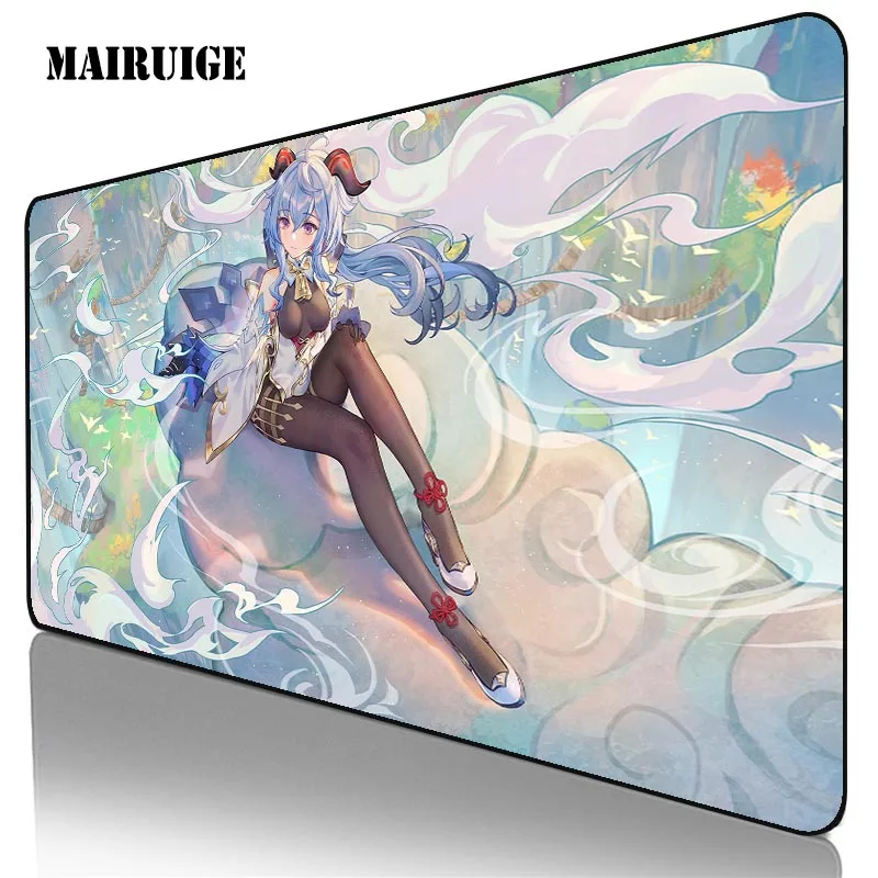 

400x900 Genshin Impact Large Mouse Pad Computer Gaming Accessories XXL Anime Mousepad Pc Laptop Gamer Desk Mat Keyboard Pad Rug