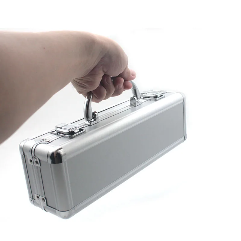 Aluminum-Tool-Box-Portable-Instrument-Box-Storage-Case-with-Sponge ...