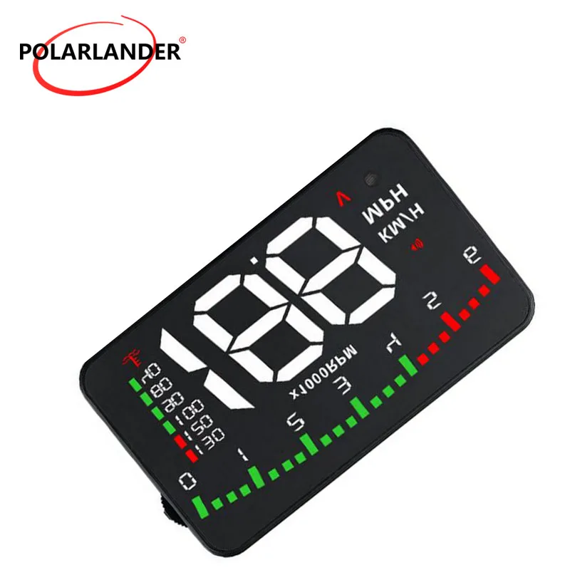 HUD ÷  OBD 2 Һ , GPS ,  ӵ A900, 3.5 ġ, äο