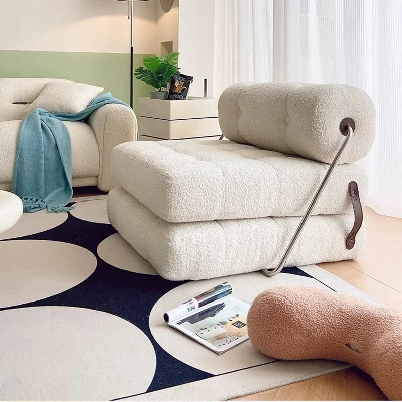 Divani da soggiorno pieghevoli di design divani reclinabili ad angolo moderni nordici Lounge singolo minimalista Koltuk takyombarn mobili per la casa
