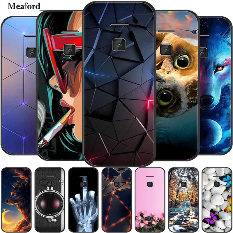 Per Nokia 8210 4G Custodia Animali Soft Silicone Tpu Cover Posteriore Del Telefono Coque Per Nokia 8210 4G Funda Nokia8210 4G Protector New Coque