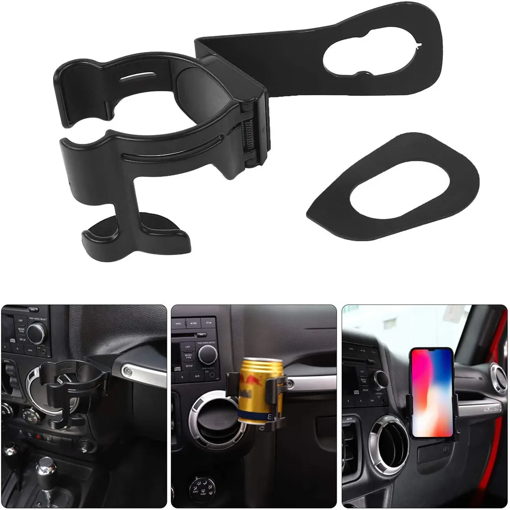 Car Drink Cup Holder For Jeep Wrangler Jk Jku 2012 2018 Auto Vehicle