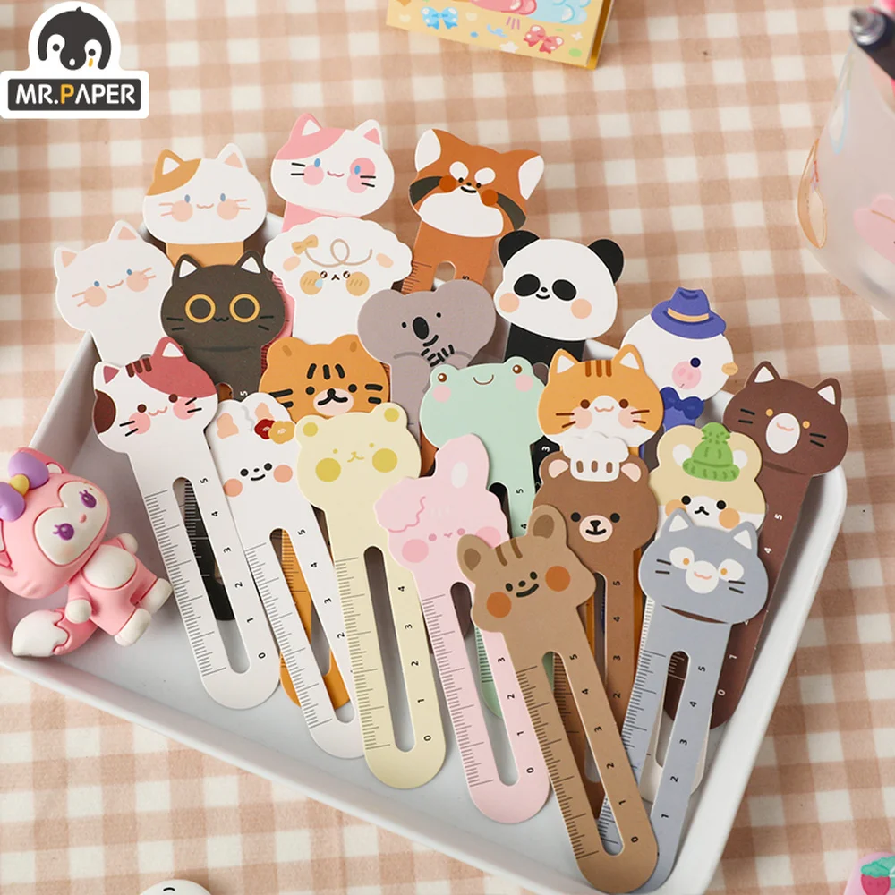 Paper Animal Bookmark 30Pcs/Box animal bookmark,paper bookmark