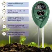 3 in 1 Soil PH Meter Sunlight PH Tester Garden Flowers Soil Moisture Sensor Meter Plants Acidity Humidity PH Monitor Detector 2