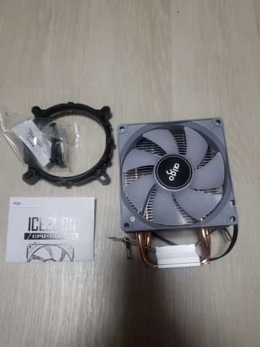 Aigo ICE CPU Cooler 2 4 6 Heat Pipes PC Radiator PWM 3PIN 90mm CPU Cooling Silent Rgb Fan For Intel 1700 1150 1156 1366 1155 AMD photo review
