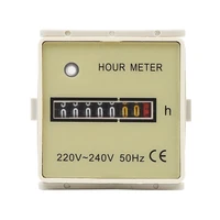 Hour Meter Industrial Timers High Accuracy Electric Time Counter 220V‑240V Hour Meter Hour Meter Air Conditioning 1