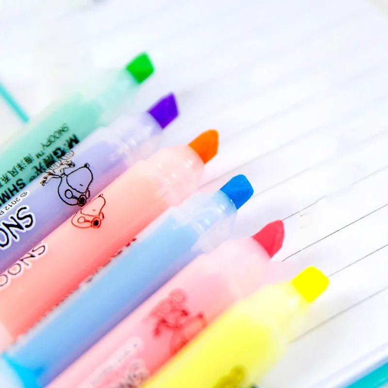 Penna Multicolore Snoopy 10 Colori - Retrattile, Licenza Ufficiale, Per Scuola E Ufficio