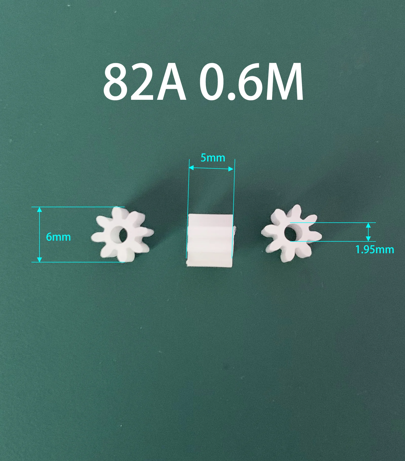 Transmission Gear 10PCS 0.6M Plastic Gears