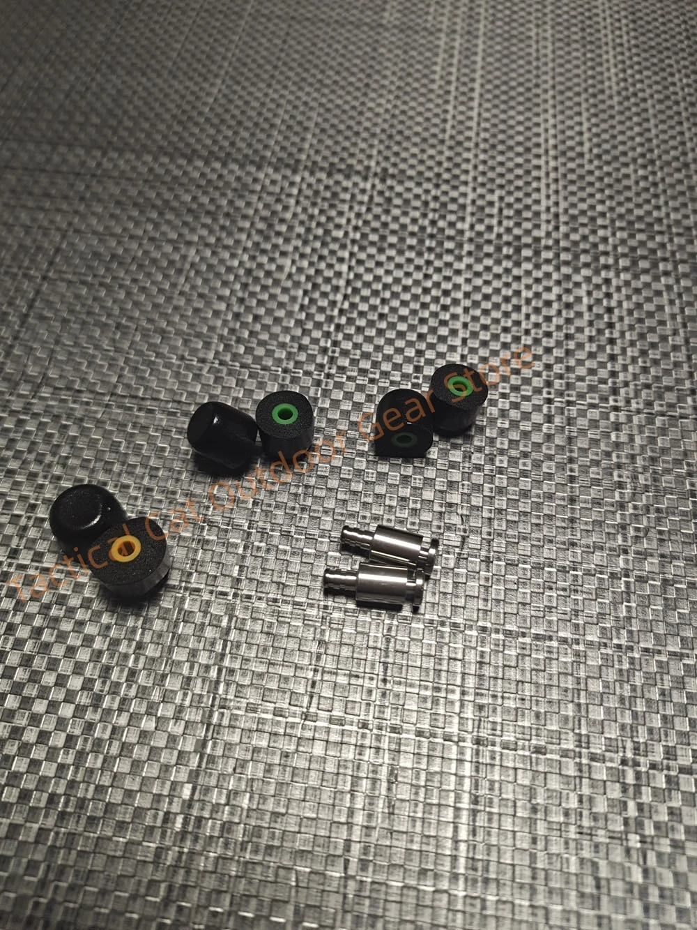 Noise-Isolating Earplugs Titanium + 3 Pairs of Memory Foam Plugs