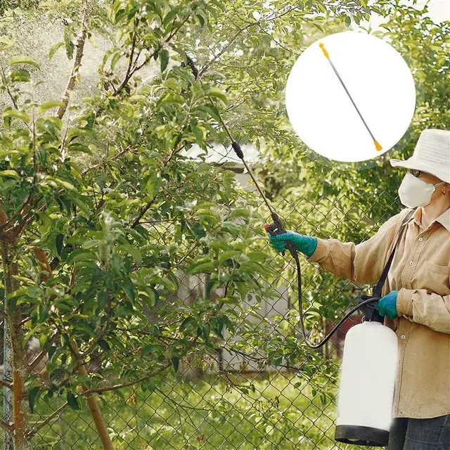 5 db Spray -Boom Tömlő Fúvóka Permetező Rúd Újratölthető Öntözőkészülék Elektromos Permetező/Teleszkópos Permetezéshez - Image 4