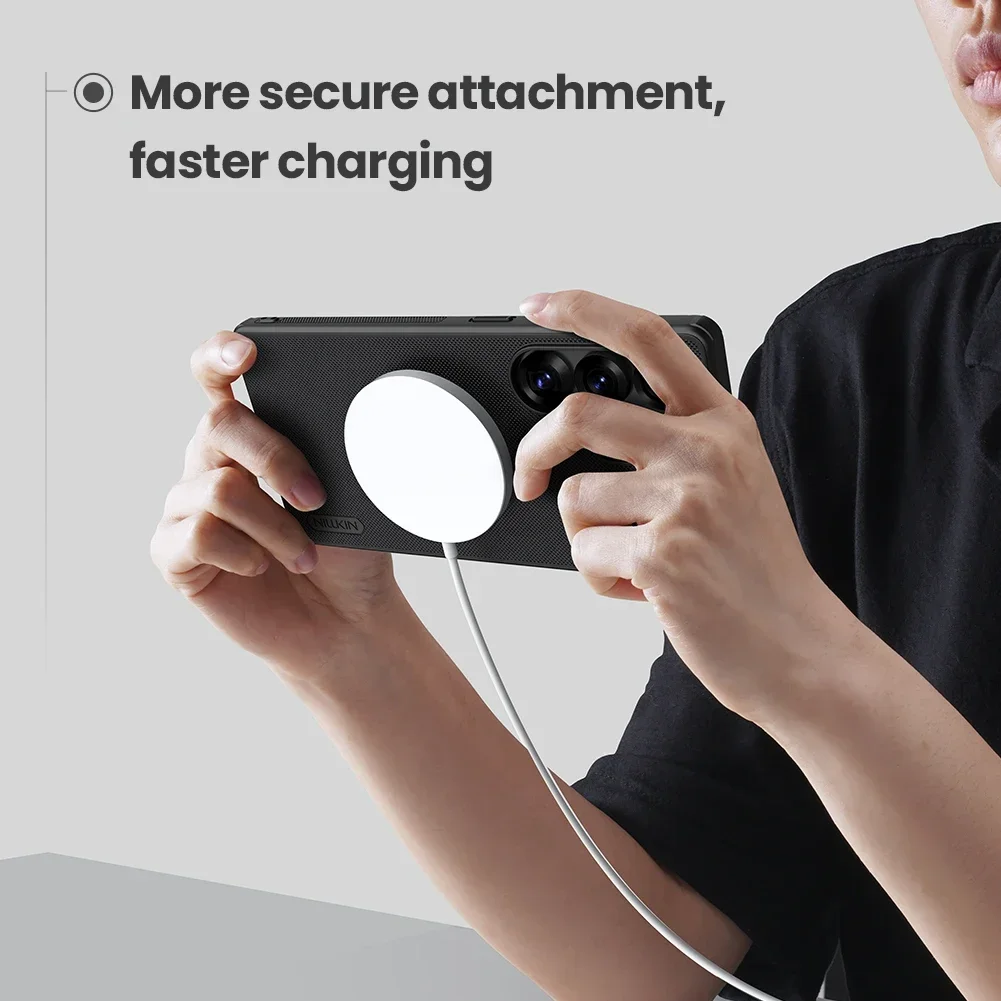 Nillkin Magnetic Case with Super Frosted Shield and PC+TPU Protection