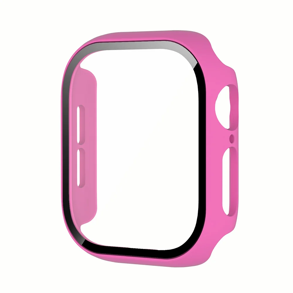 Premium Glass Screen Protector & Bumper Case for Apple Watch - Universal Fit