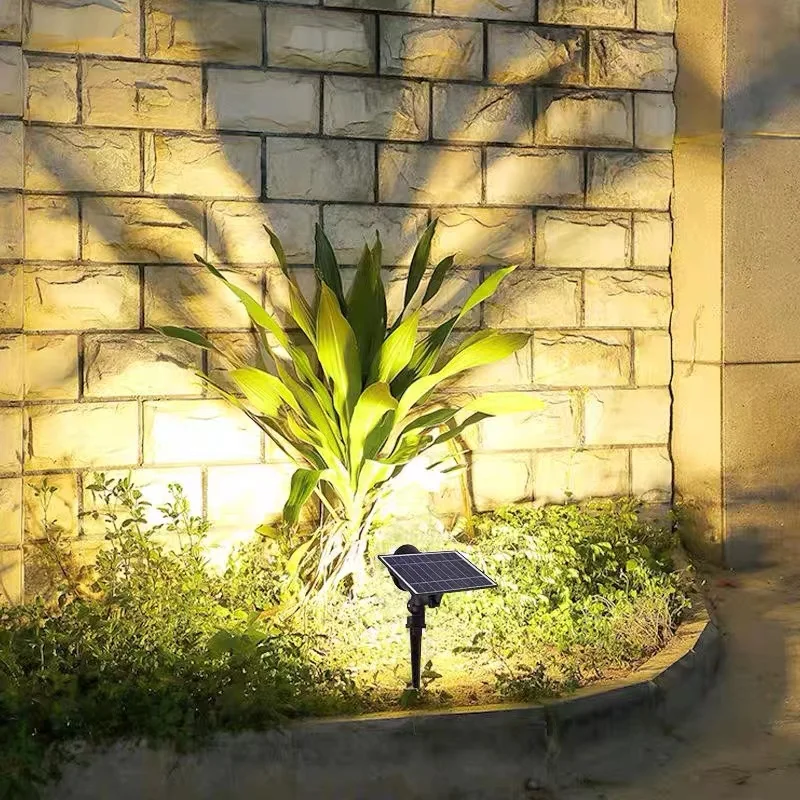 10W 15W Solar-Rasenlampe Außenbeleuchtung IP65 Wasserdicht für Garten Hinterhof Weg Einfahrt Terrasse Deko Spot-Licht – Detail 11