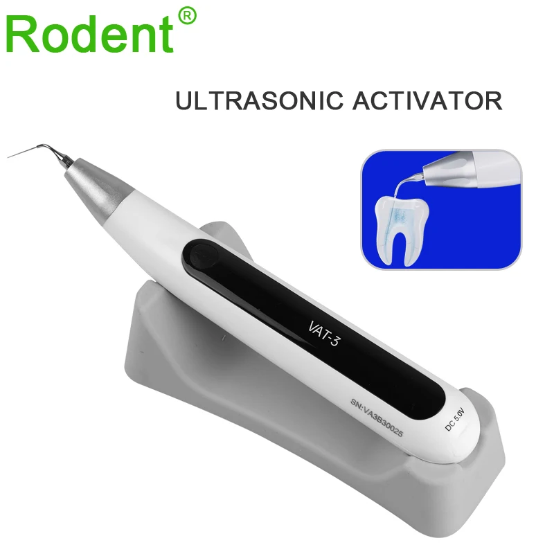 

Endo Ultra Activator Dental Irrigator Handpiece Vat- 3 Ultrasonic 1500mah Battery Autoclavable Tip Avoid Cross Infection