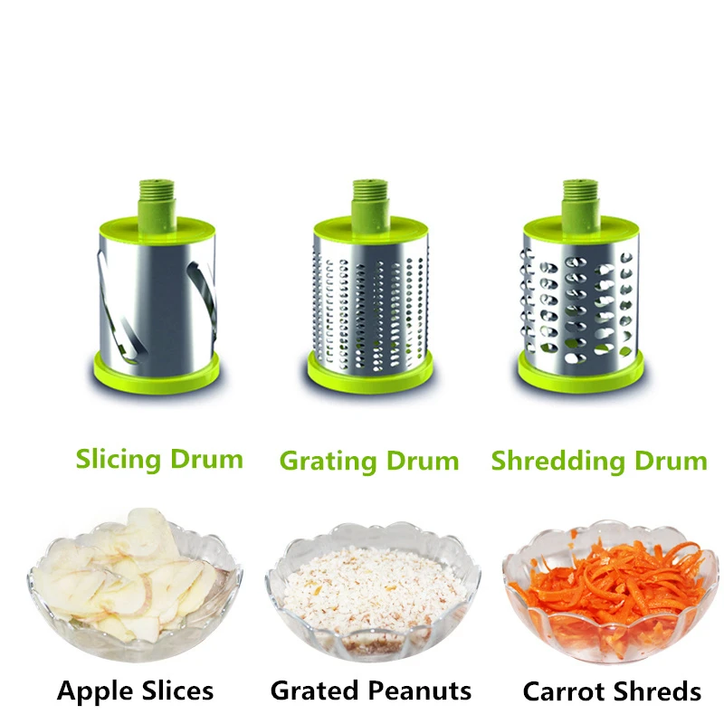 LMETJMA Rotary Spiralizer Vegetables Slicer Cheese Vegetable Grater Shredder Zucchini Noodle Maker Spaghetti Spiralizer KC0089 vegetable slicer cheese grater food shredder