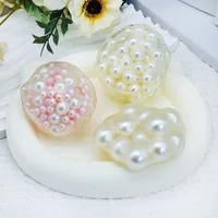 Stress Relief Squeeze Pearl Balls Stress Ball Fidget Toy Glazed Beads Vent Ball Pearl Balls Party Kids Fidgeting Girl Baby Toy 1