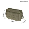 Tactical Molle Pouch Multi-Purpose Compact Tactical Waist Bags EDC Utility Pouch Outdoor Tool Bags Portable Pouches 2