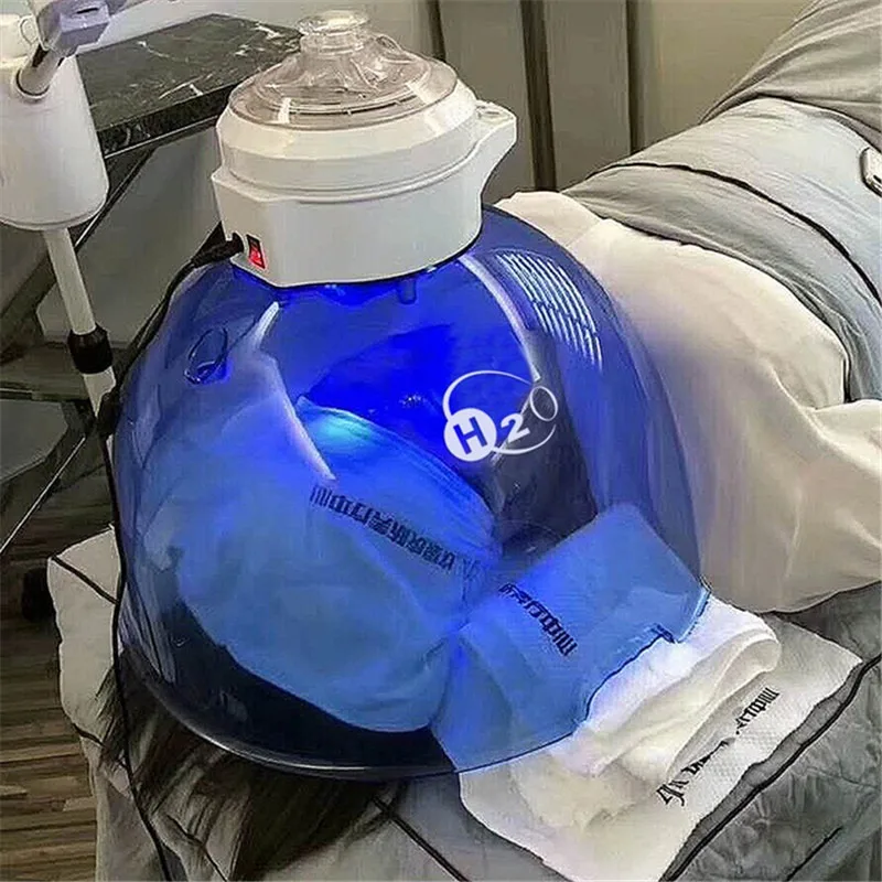 Oxygen Therapy Device Multifunction Korea Spray Moisturizing LED Red Blue Machine Spectrometer Photon PDT Mask