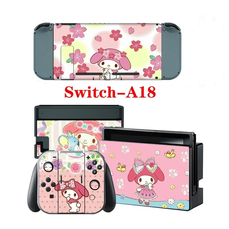 Sticker Nintendo Switch Joy Con Skins Sanrio Kawaii Kuromi For