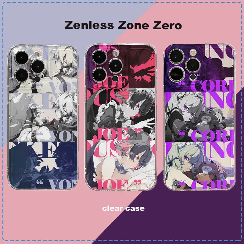 Zenless Zone Zero Ellen Joe Clear Phone Case Cover