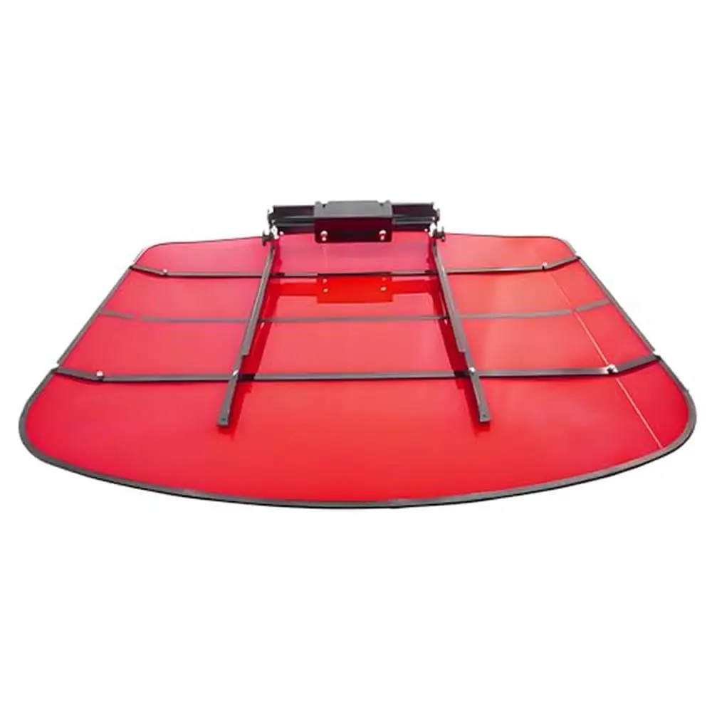 Tractor ROPS Canopy Umbrella Canopy High-Density Thermoplastic  Canopy Universal Mounting Bracket Resilient Non-Fading Durable 3