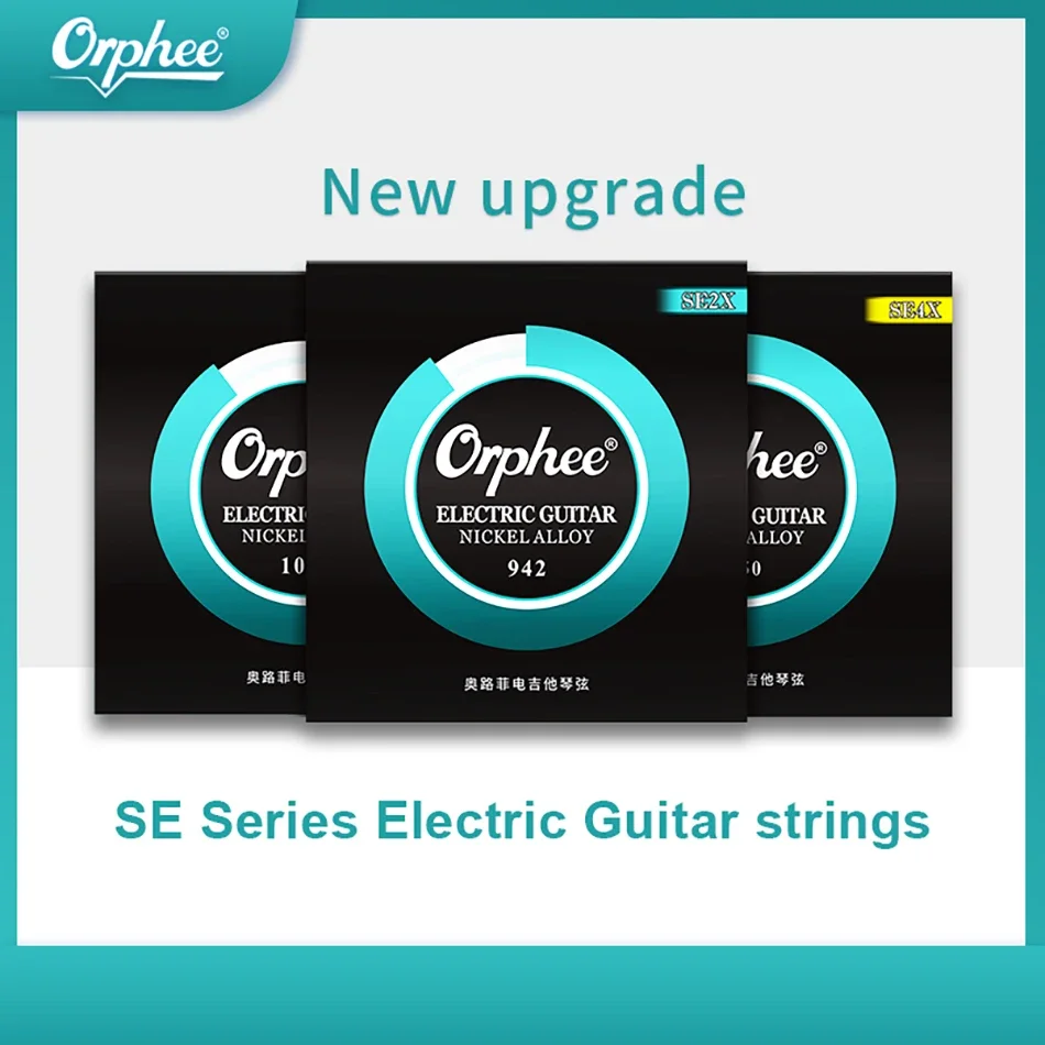 Electric Guitar Strings Guitar Accessories Orphee SE Series 009-042 010-046 011-050 Electric Guitar Strings Coated Nickel Alloy Winding Hexagonal Core